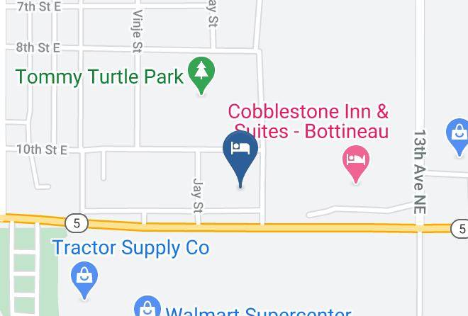 Bottineau - Super 8 By Wyndham Bottineau Maps