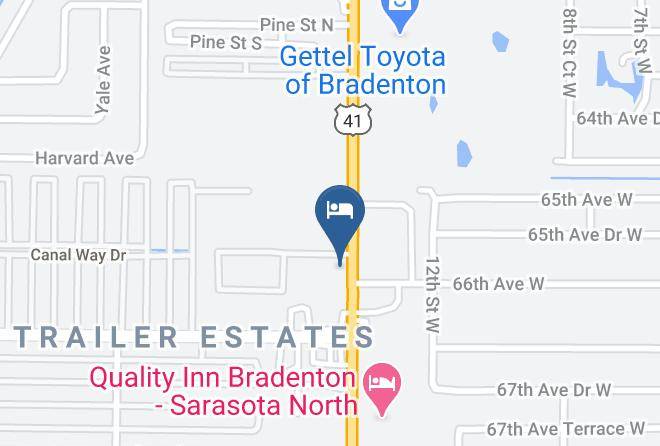 Manatee - Super 8 By Wyndham Bradenton Sarasota Area Maps