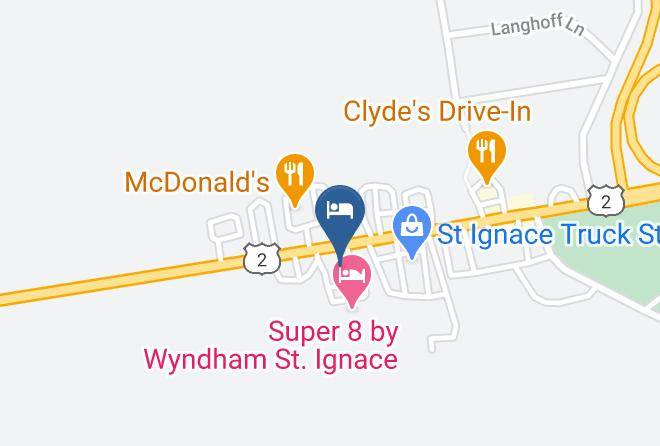 Mackinac County - Super 8 By Wyndham Bridgeview Of St Ignace Maps