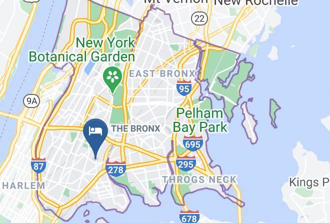 Super 8 By Wyndham Bronx Map