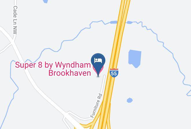 Lincoln - Super 8 By Wyndham Brookhaven Maps