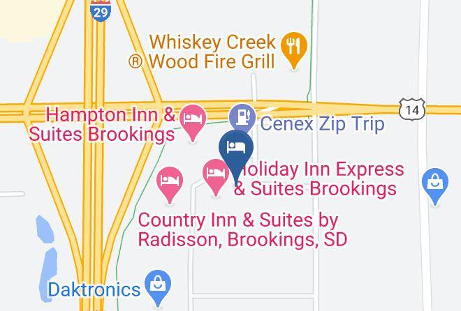 Brookings - Super 8 By Wyndham Brookings Maps