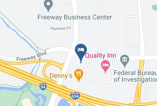Hennepin - Super 8 By Wyndham Brooklyn Center Mpls Maps