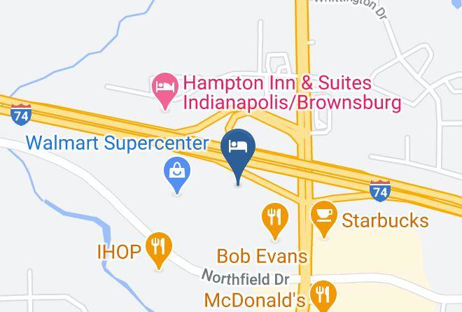 Hendricks - Super 8 By Wyndham Brownsburg Maps