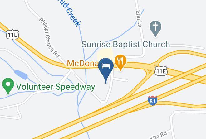 Greene - Super 8 By Wyndham Bulls Gap Greeneville Area Maps