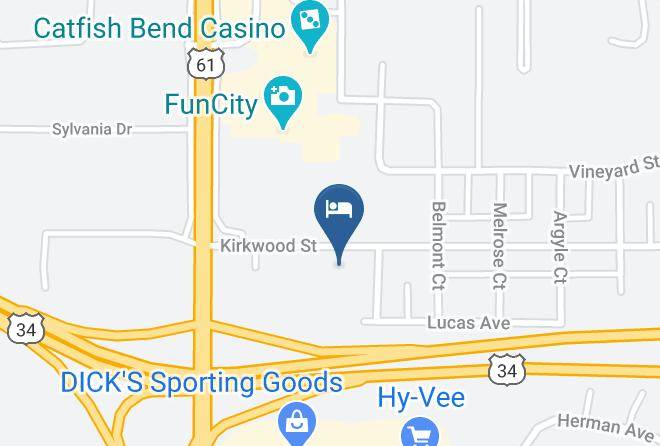 Super 8 By Wyndham Burlington Map