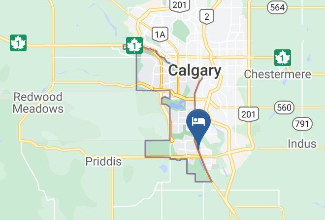 Division 6 - Super 8 By Wyndham Calgary Shawnessy Area Maps