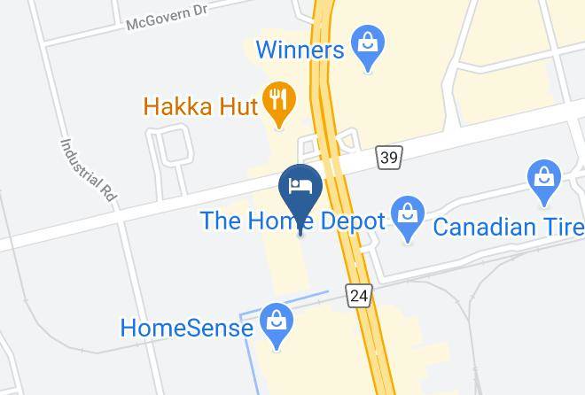 Waterloo - Super 8 By Wyndham Cambridge Kitchener Waterloo Area Maps