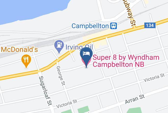 Restigouche - Super 8 By Wyndham Campbellton Nb Maps