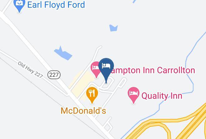 Carroll - Super 8 By Wyndham Carrollton Maps