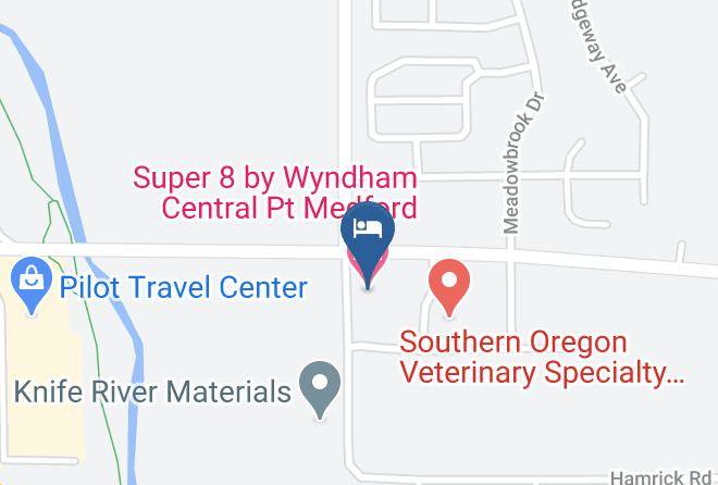 Jackson - Super 8 By Wyndham Central Pt Medford Maps