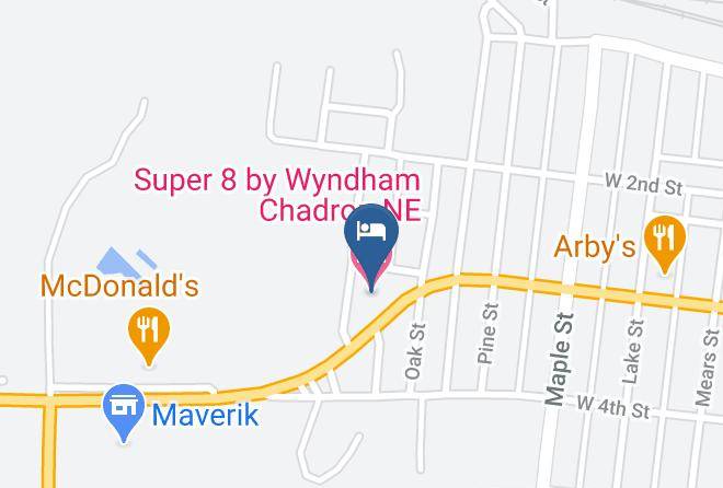 Dawes - Super 8 By Wyndham Chadron Ne Maps