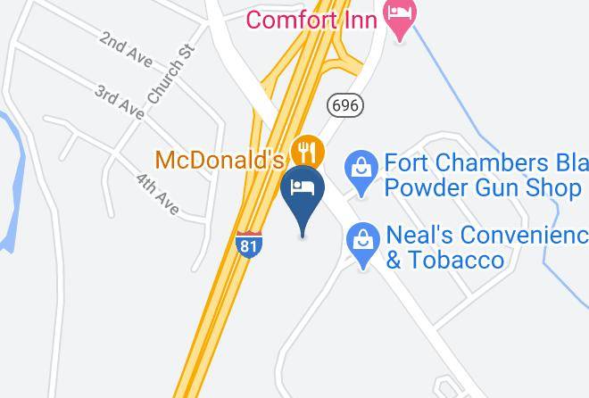 Franklin - Super 8 By Wyndham Chambersburg I 81 Maps