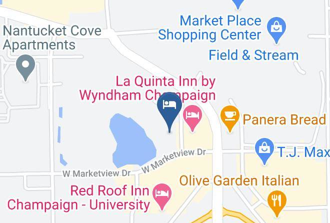 Champaign - Super 8 By Wyndham Champaign Maps