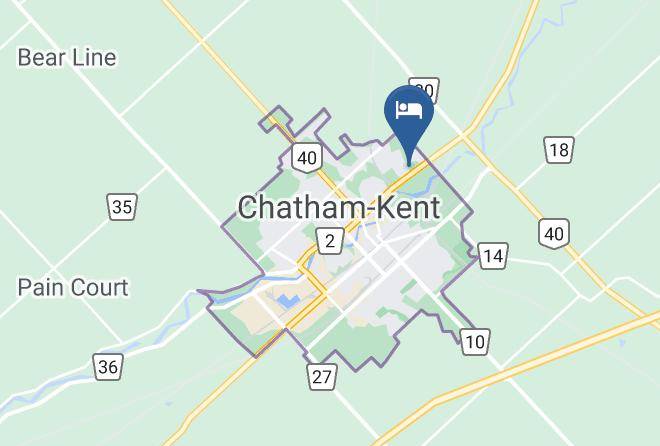 Chatham Kent - Super 8 By Wyndham Chatham Maps