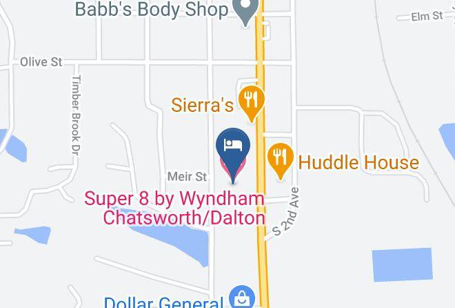 Murray - Super 8 By Wyndham Chatsworth Dalton Maps