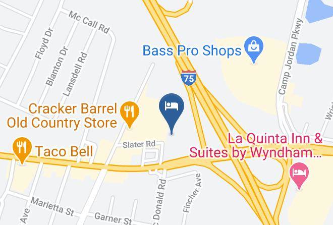 Hamilton - Super 8 By Wyndham Chattanooga East Ridge Maps