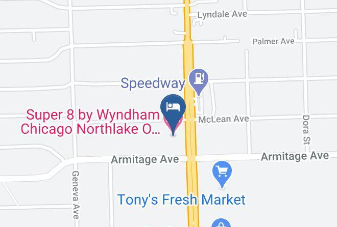Cook - Super 8 By Wyndham Chicago Northlake O'hare South Maps
