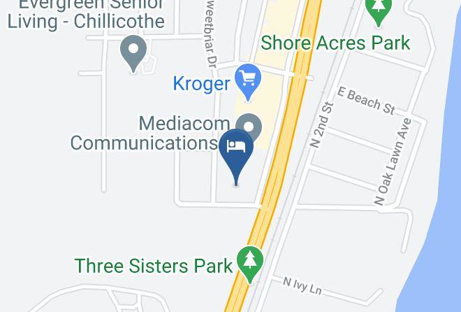 Peoria - Super 8 By Wyndham Chillicothe Maps