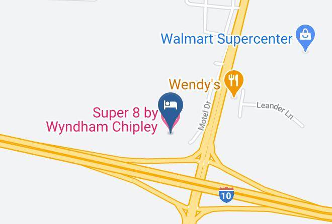 Washington - Super 8 By Wyndham Chipley Maps