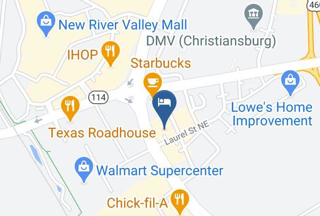 Montgomery - Super 8 By Wyndham Christiansburg Blacksburg Area Maps