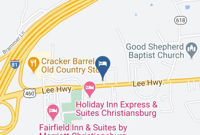 Montgomery - Super 8 By Wyndham Christiansburg Maps