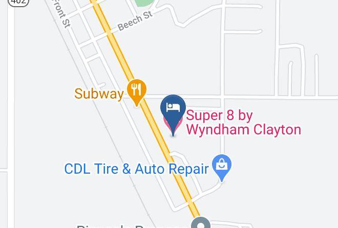 Union - Super 8 By Wyndham Clayton Maps