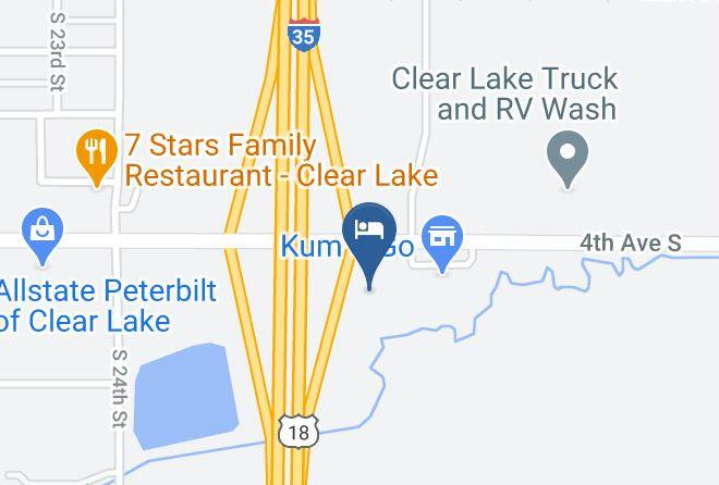 Cerro Gordo - Super 8 By Wyndham Clear Lake Maps