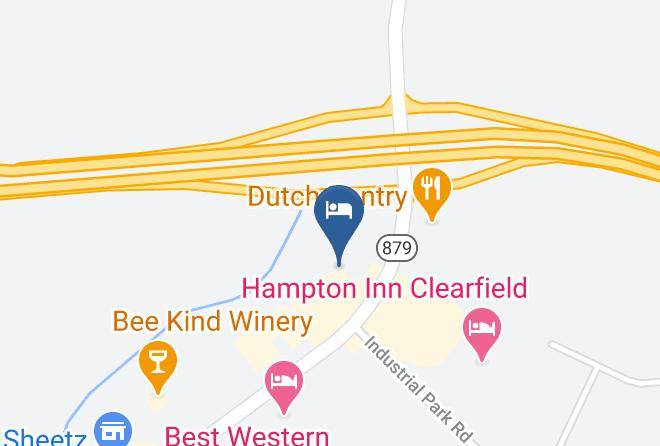 Clearfield - Super 8 By Wyndham Clearfield Maps