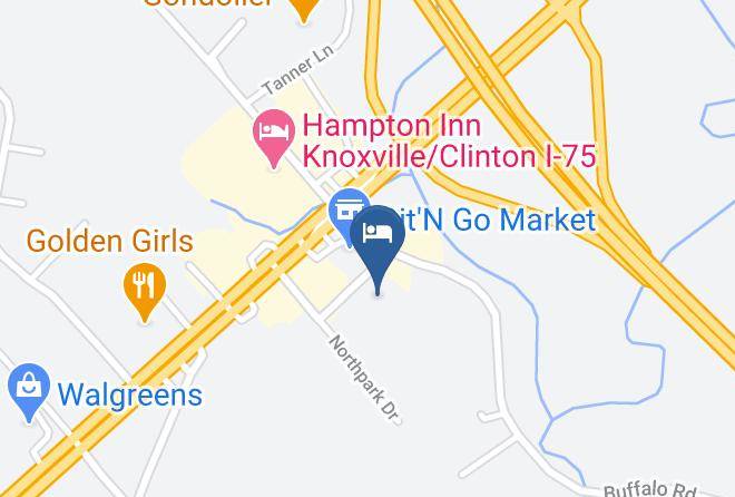 Anderson - Super 8 By Wyndham Clinton Maps