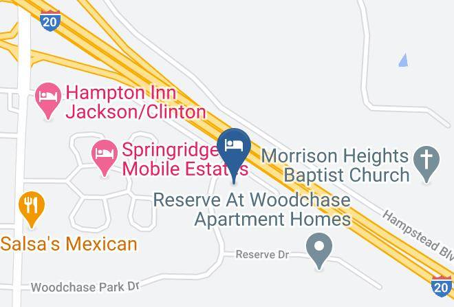 Hinds - Super 8 By Wyndham Clinton Maps