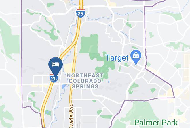 El Paso - Baymont By Wyndham Garden Of The Gods Colorado Springs Maps