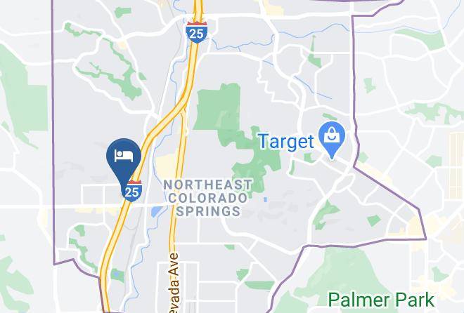 El Paso - Super 8 By Wyndham Colo Sprs Garden Of The Gods Maps