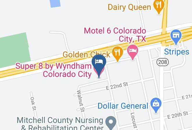 Mitchell - Super 8 By Wyndham Colorado City Maps