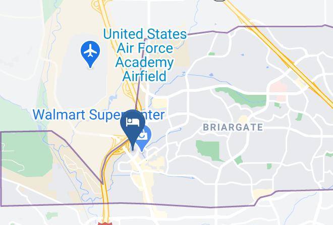 El Paso - Super 8 By Wyndham Colorado Springs Afa Area Maps