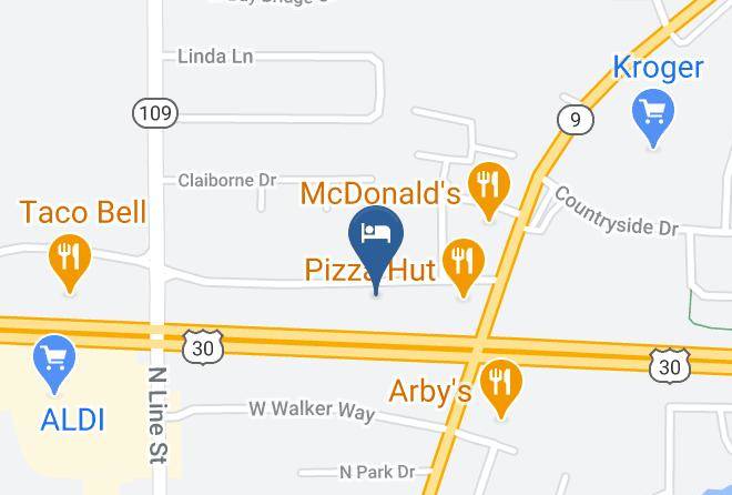 Whitley - Super 8 By Wyndham Columbia City Maps