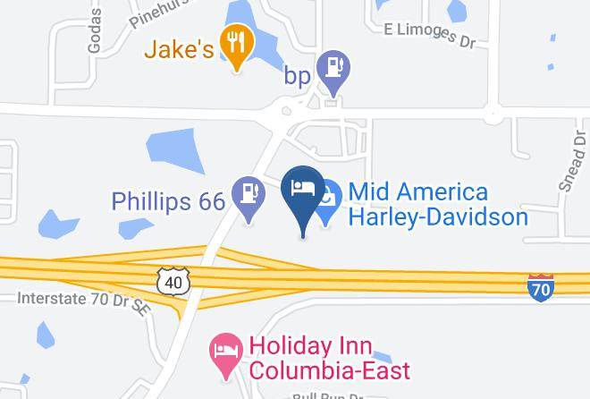 Boone - Super 8 By Wyndham Columbia East Maps