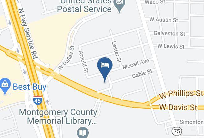Montgomery - Super 8 By Wyndham Conroe Maps