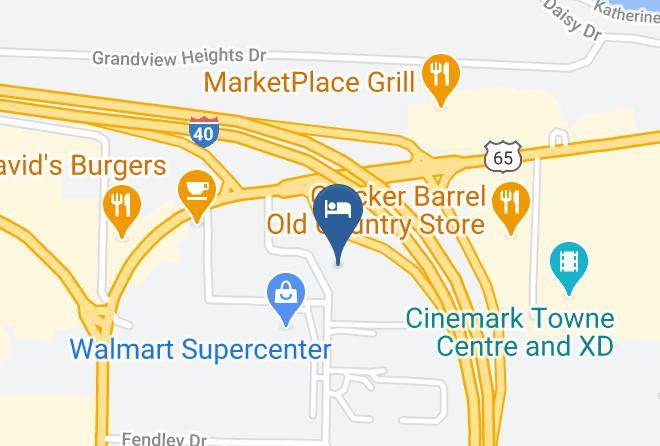 Faulkner - Super 8 By Wyndham Conway Maps
