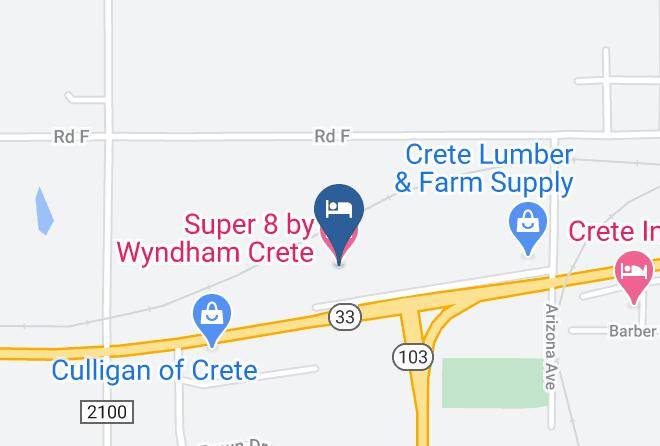 Saline - Super 8 By Wyndham Crete Maps
