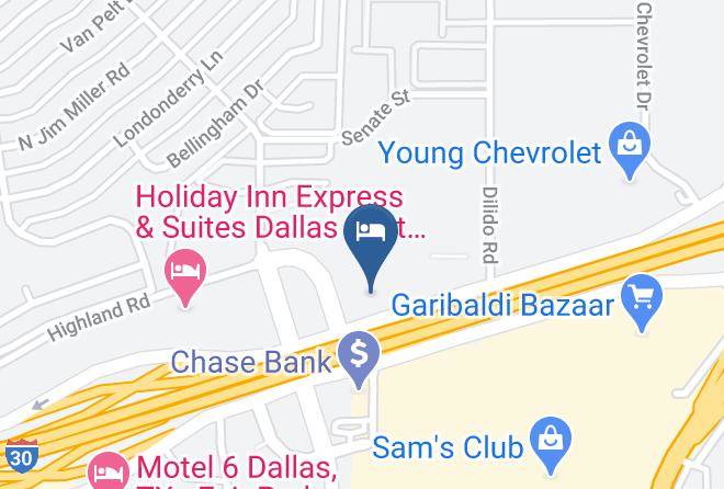 Dallas - Super 8 By Wyndham Dallas East Near Fair Park Downtown Maps