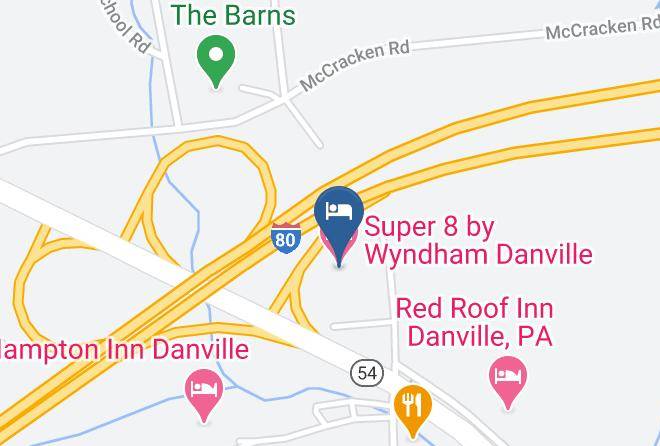 Montour - Super 8 By Wyndham Danville Maps