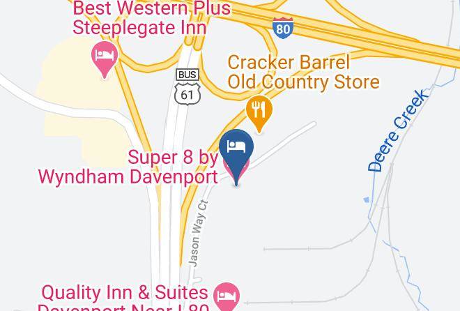 Scott - Super 8 By Wyndham Davenport Maps