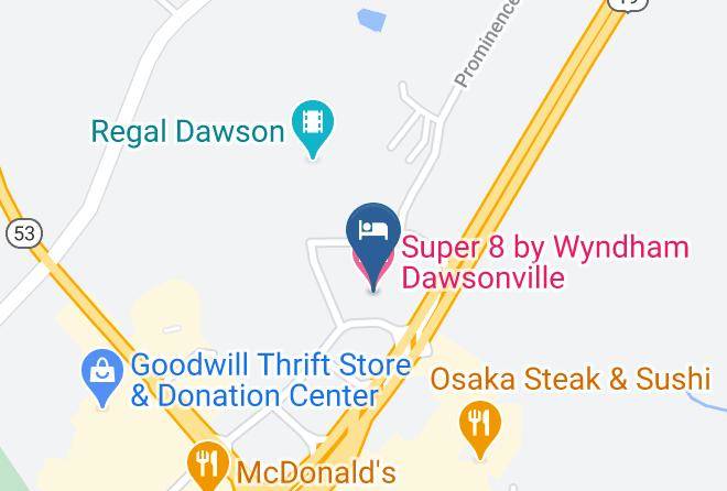 Dawson - Super 8 By Wyndham Dawsonville Maps