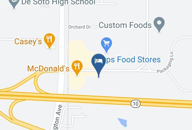 Johnson - Super 8 By Wyndham De Soto Maps