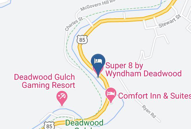 Lawrence - Super 8 By Wyndham Deadwood Maps