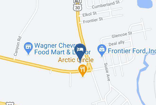 Super 8 By Wyndham Diamondville Kemmerer Map