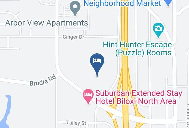 Harrison - Super 8 By Wyndham Diberville Biloxi Area Maps