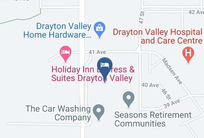 Super 8 By Wyndham Drayton Valley Map