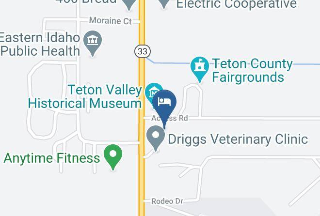 Teton - Super 8 By Wyndham Driggs Maps
